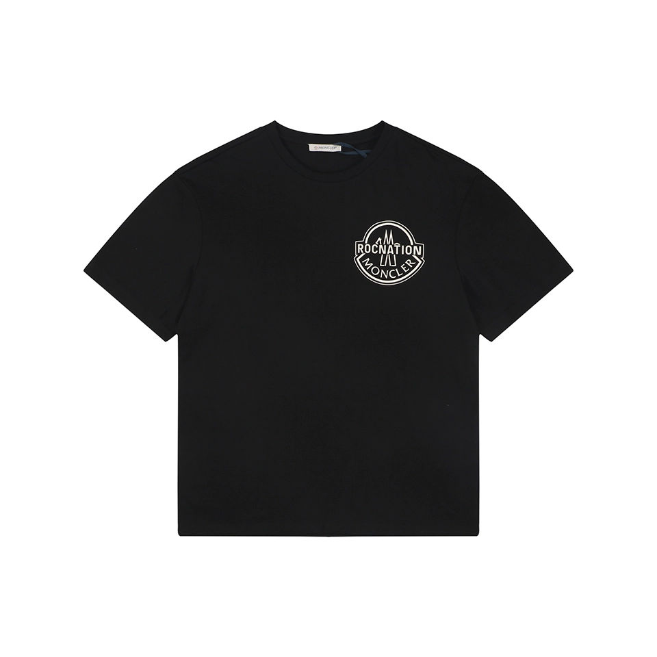 Moncler x Roc Nation Logo Print T-Shirt Front view