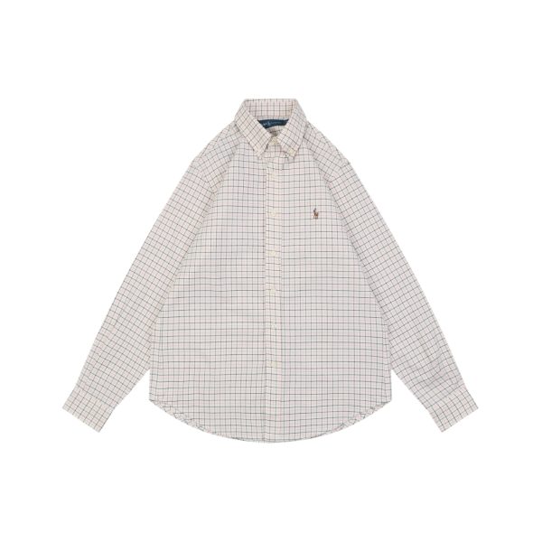 Ralph Lauren Plaid Pony Logo Shirt Front view