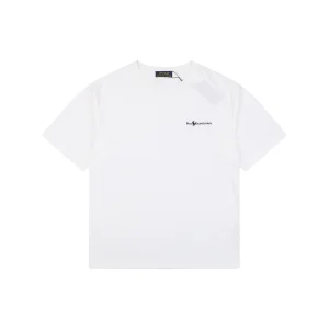 Ralph Lauren Pony Logo Embroidered T-Shirt White Front view