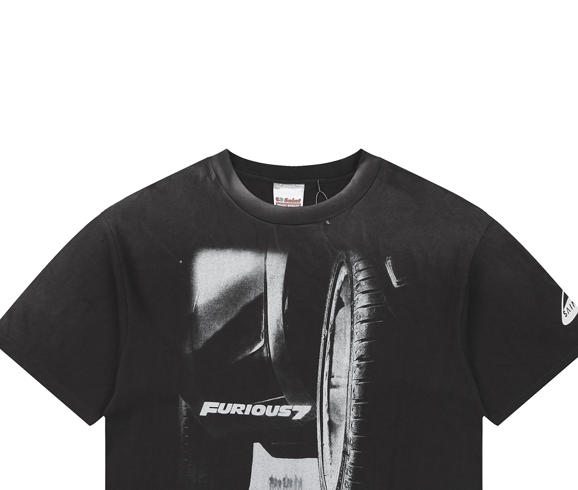 Saint Michael × Fast & Furious Vintage Graphic T-Shirt