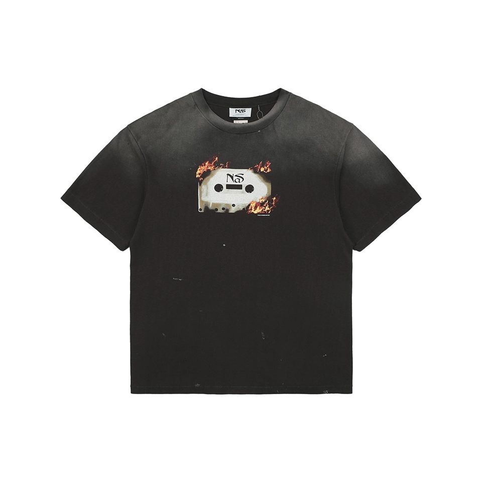 Saint Michael × Nas Flame Cassette Graphic T-Shirt