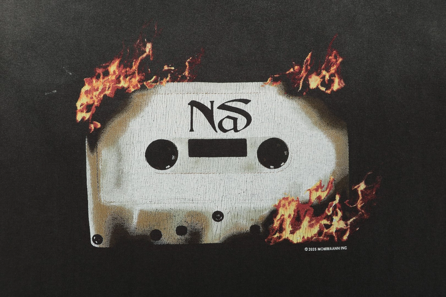 Saint Michael × Nas Flame Cassette Graphic T-Shirt