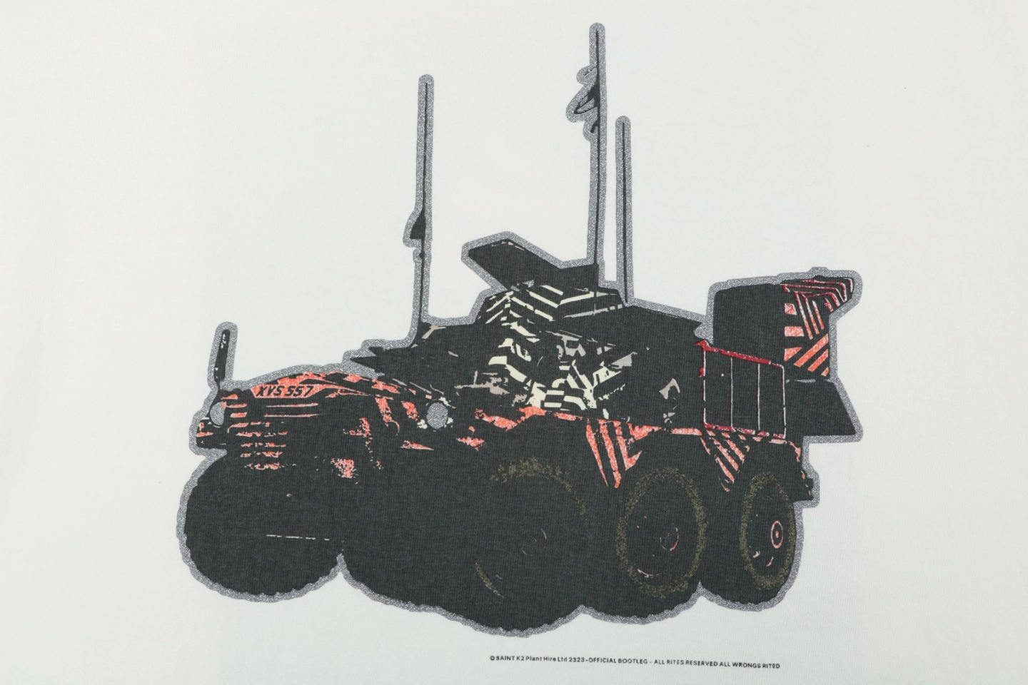 Saint Michael × The KLF × Kosuke Kawamura “Ice Cream Tank” Vintage Graphic T-Shirt