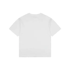 We11done Necklace Graphic T-Shirt White Back view