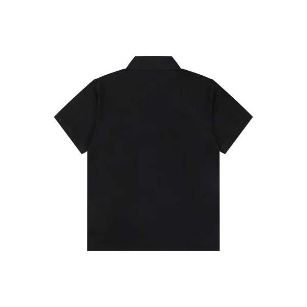 Acne Studios Logo Embroidered Polo T-Shirt Back view