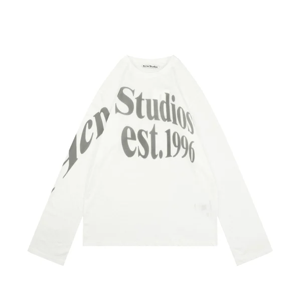 Acne Studios Oversized Logo Shirt Front view