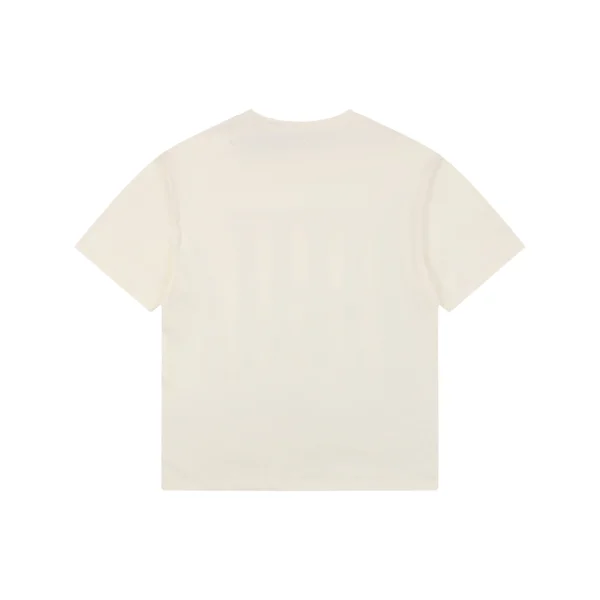Ami Striped Frame Signature Graphic T-Shirt Back view