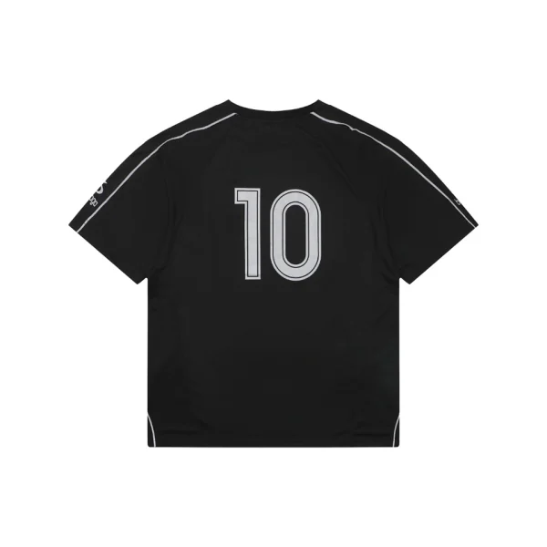 Balenciaga Laurel Crest Reflective Sports T-Shirt Back view