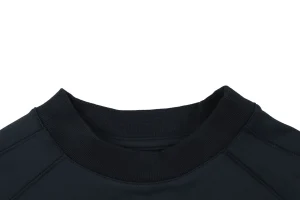 Balenciaga Reflective Side Panel Performance T-Shirt Collar