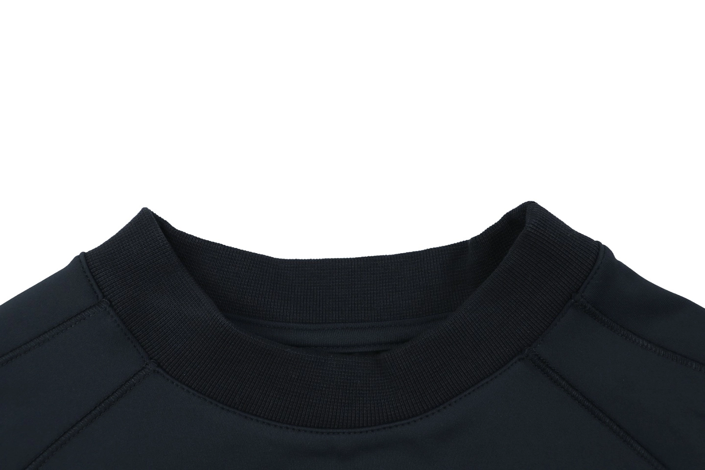 Balenciaga Reflective Side Panel Performance T-Shirt Collar