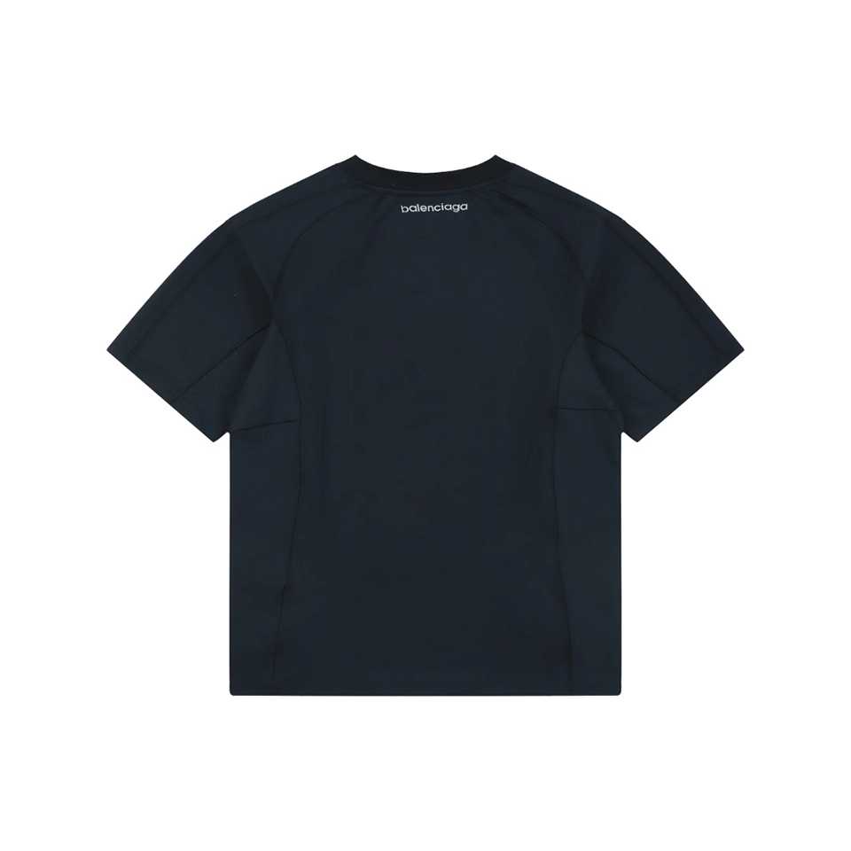 Balenciaga Reflective Side Panel Performance T-Shirt Back view