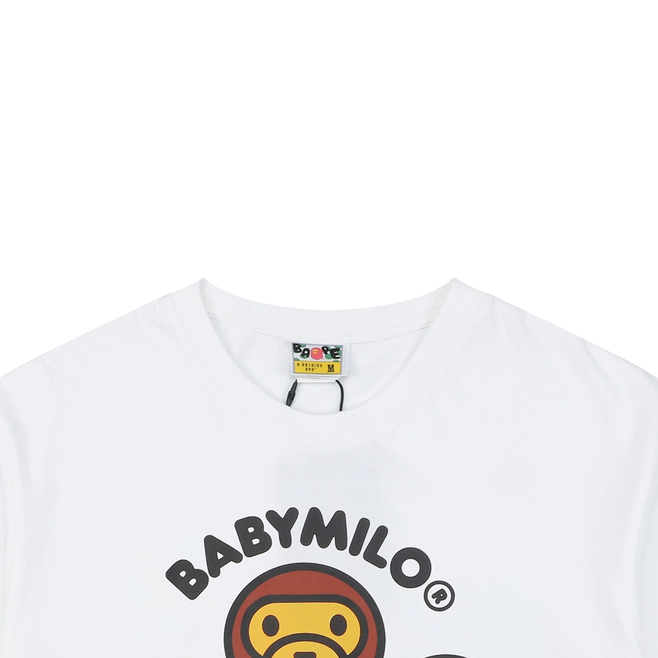 Bape Baby Milo Osaka Graphic T-Shirt White