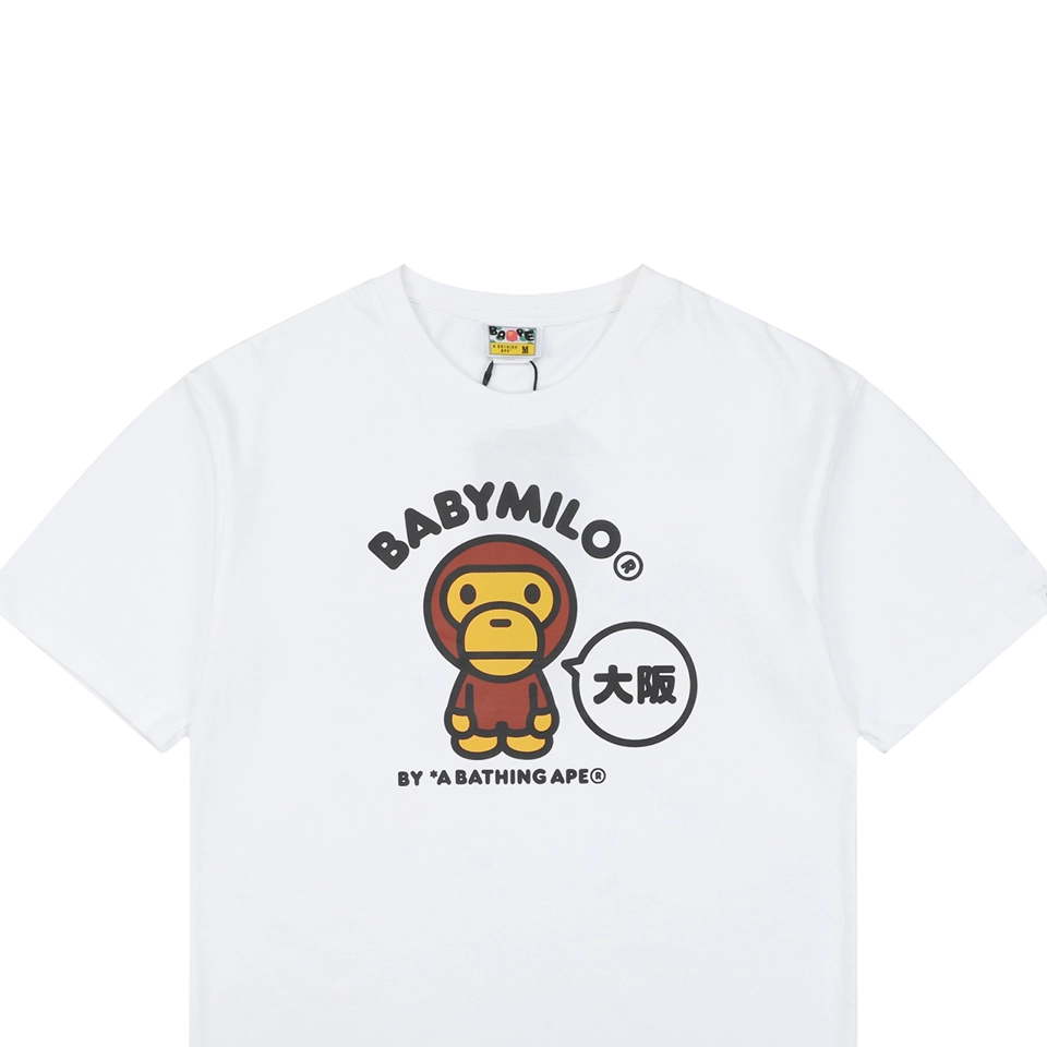 Bape Baby Milo Osaka Graphic T-Shirt White