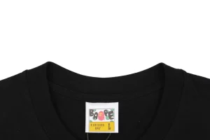 Bape Baby Milo Ukiyo-e Graphic T-Shirt Black Collar