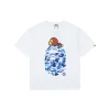 Bape Blue Camo Baby Milo Graphic T-Shirt
