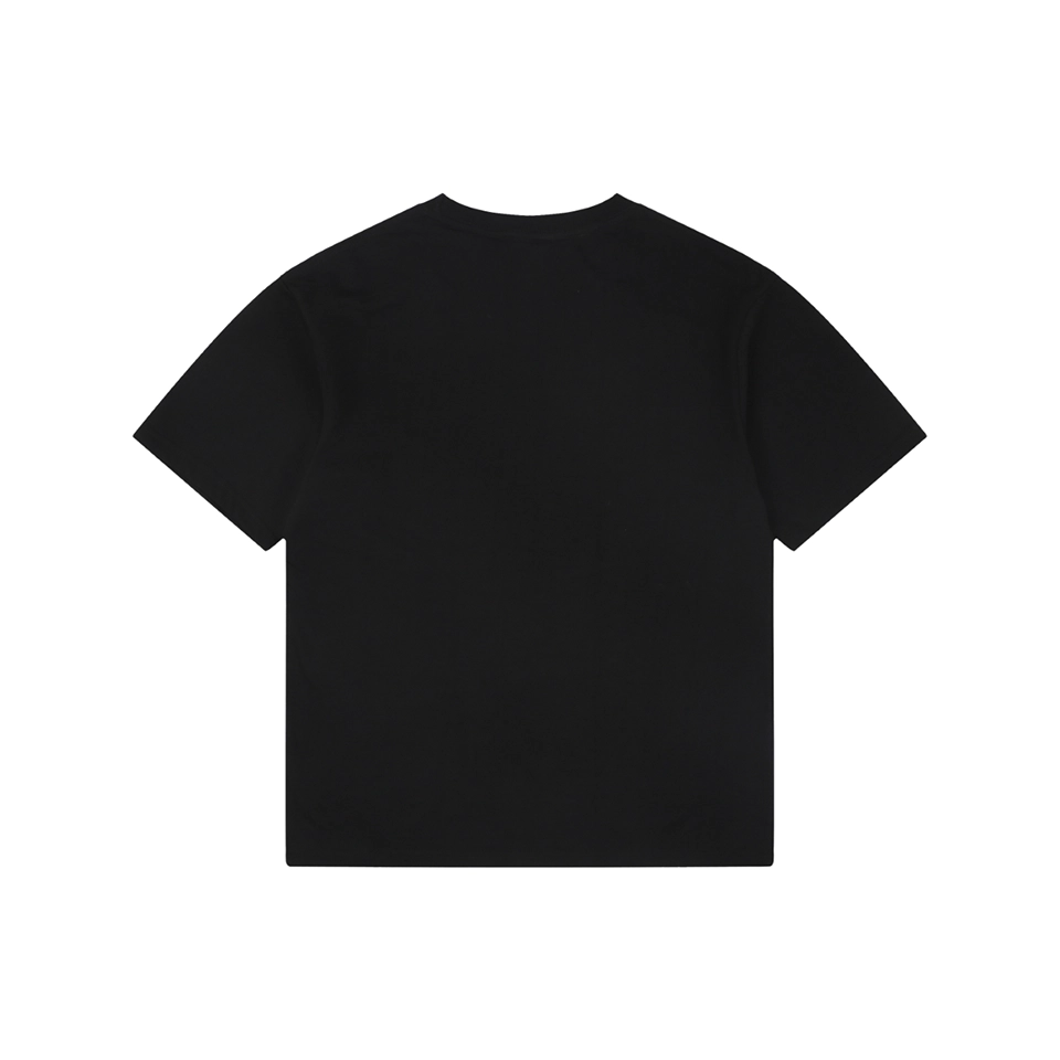 Bape × Central Cee Baby Milo Graphic T-Shirt Black Back view