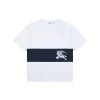 BBry Equestrian Knight Stripe T-Shirt (White/Black)