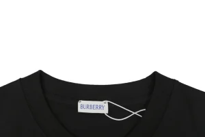Burberry Pocket Stripe T-Shirt Black Collar