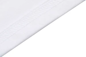 Fendi FD Cutwork Embroidered Logo T-Shirt White