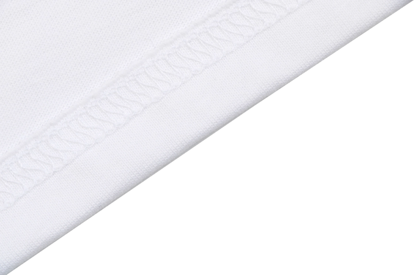 Fendi Melted Logo Embroidered T-Shirt White
