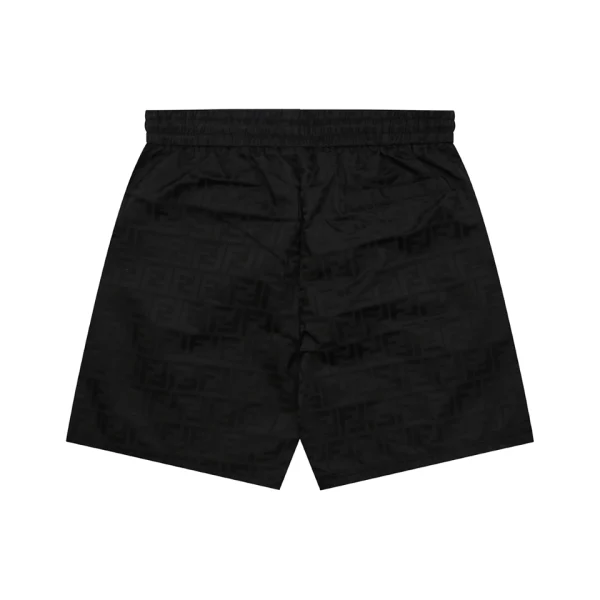 Fendi Tonal FF Monogram Nylon Shorts Back view