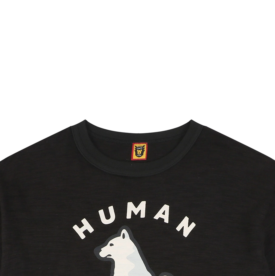 Human Made Seoul Exclusive Shiba Inu Graphic T-Shirt Black