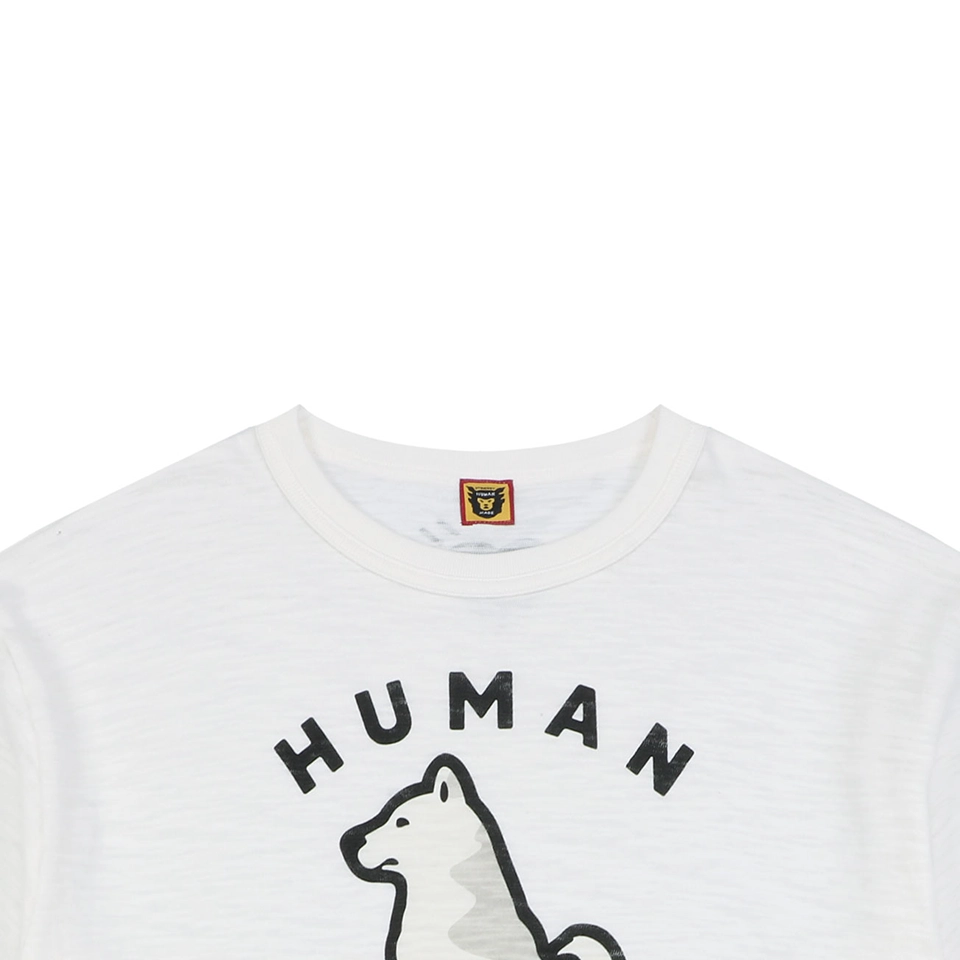 Human Made Seoul Exclusive Shiba Inu Graphic T-Shirt White