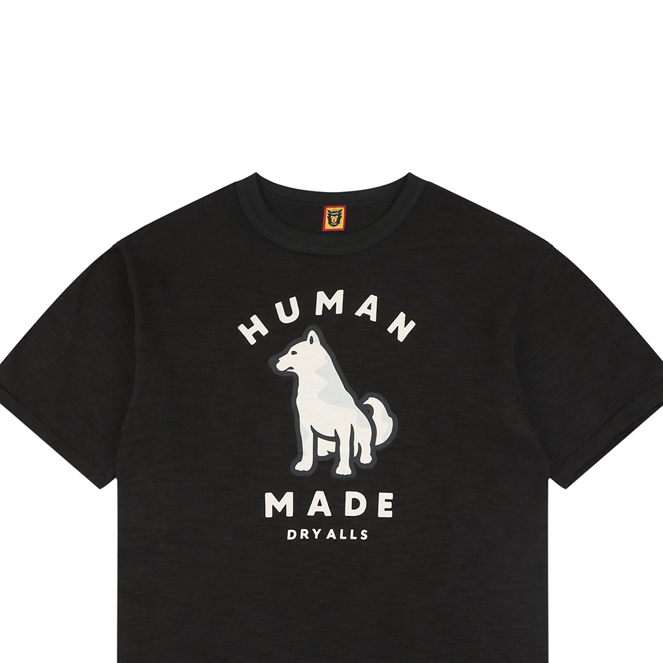 Human Made Seoul Exclusive Shiba Inu Graphic T-Shirt Black