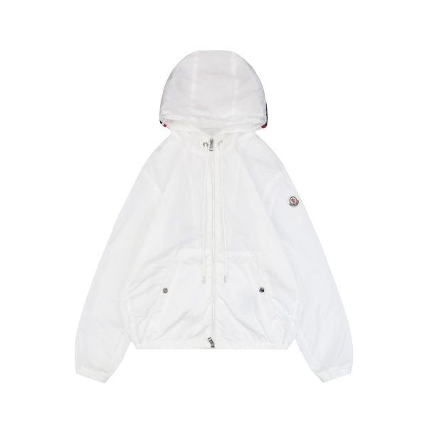 Moncler Grimpeurs Lightweight Hooded Windbreaker Front view