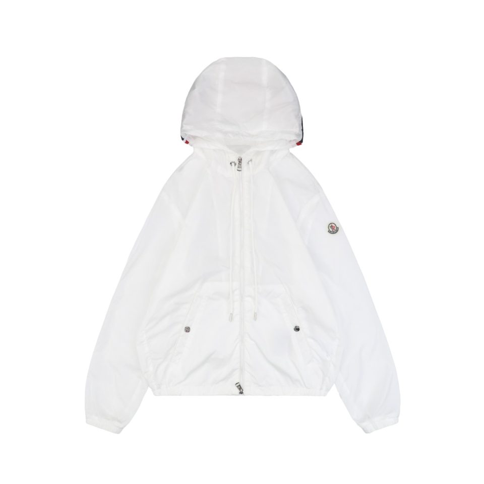 Moncler Grimpeurs Lightweight Hooded Windbreaker Front view