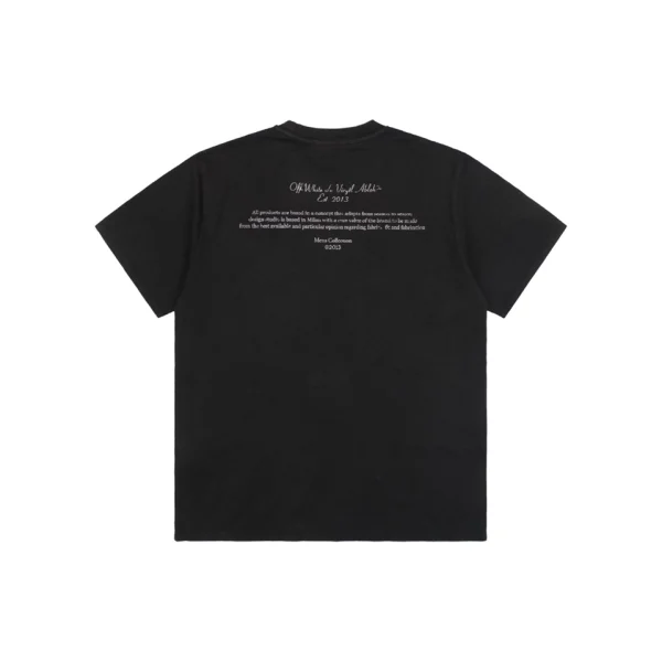 OFF-WHITE Caravaggio Madonna Graphic T-Shirt Back view