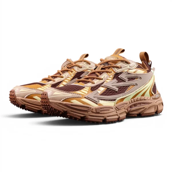 Off-White Be Right Back 'Dark Brown - Cream'