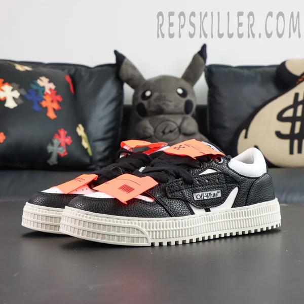 Off-White Low Top 3.0 Off Court Sneakers 'BLACK/WHITE'