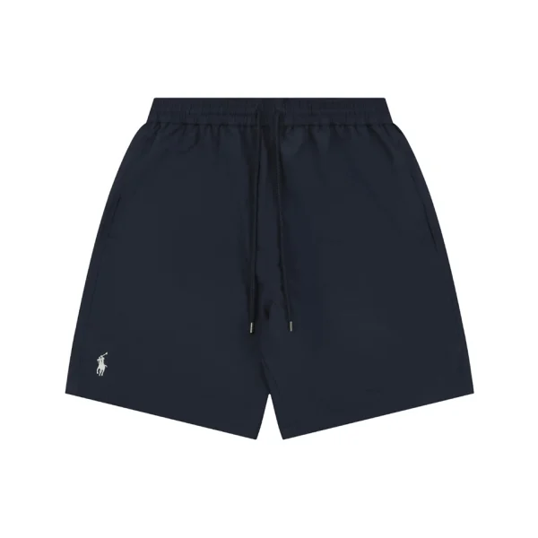 Ralph Lauren Pony Logo Lined Quick-Dry Shorts Black Front view