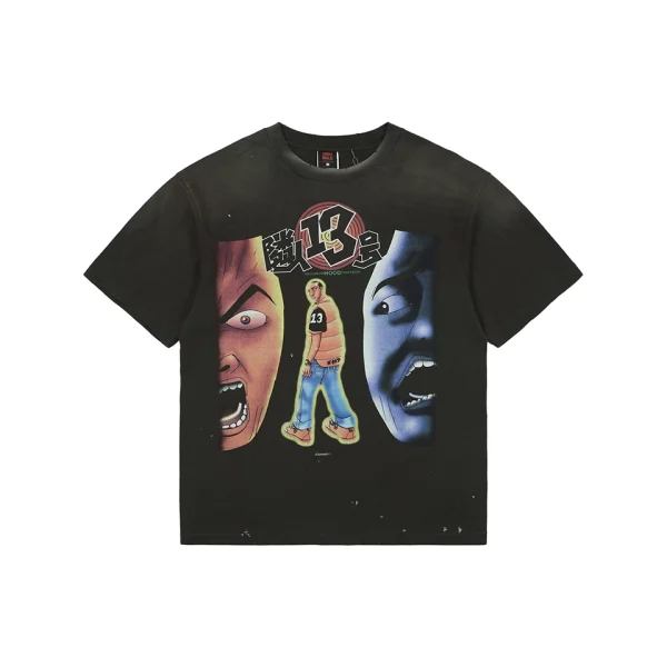 Saint Michael × Neighbor No.13 Graphic T-Shirt Front view