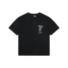 Stussy Graffiti Peace Symbol Graphic T-Shirt (Black/White)