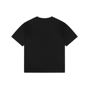 We11done Airbrush Script Logo T-Shirt Black Back view