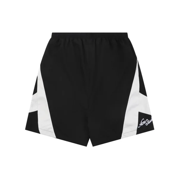 Acne Studios Color Block Woven Shorts Front view