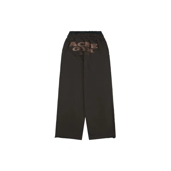 Acne Studios Double Waist Patch Logo Sweatpants Back view