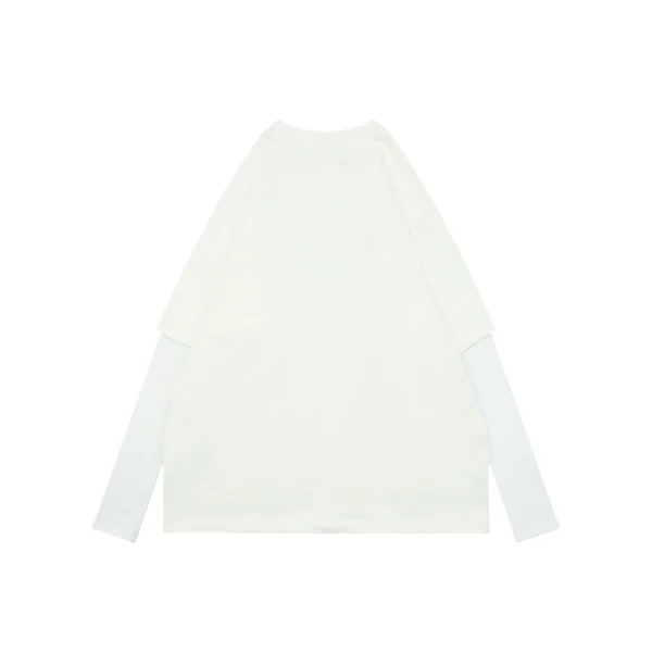 Acne Studios Floral Letter Embroidery Layered Shirt Back view