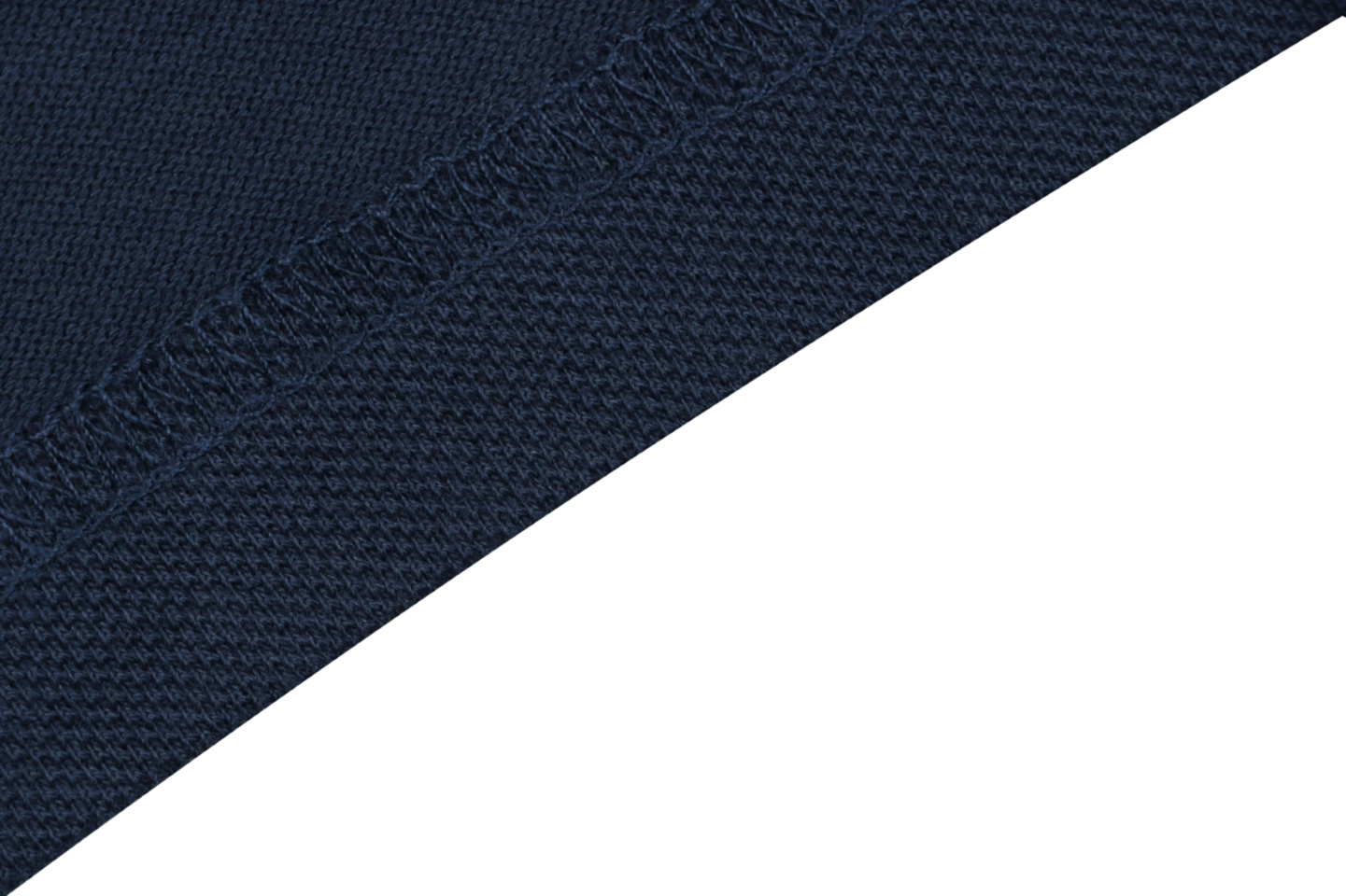 Ami Black Heart Embroidered Polo T-Shirt Navy