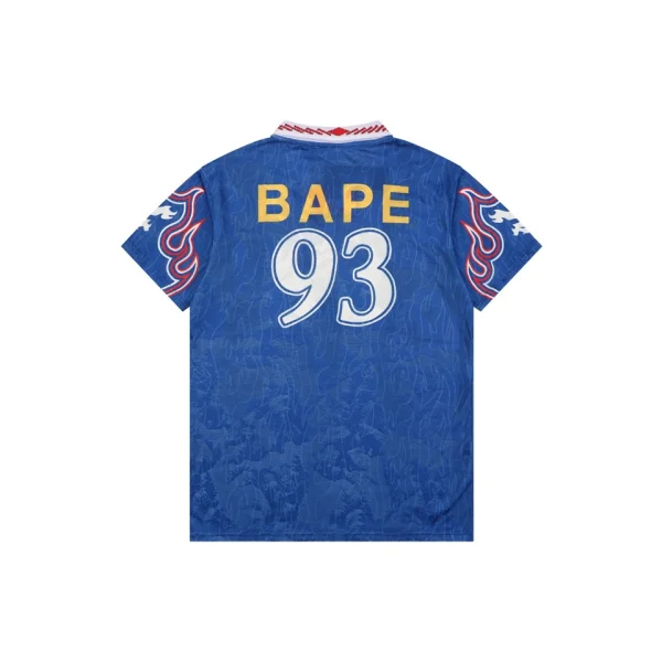 BAPE x adidas Ape Head 93 Football Jersey Back view