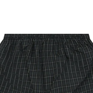 Balenciaga BB Logo Plaid Shorts