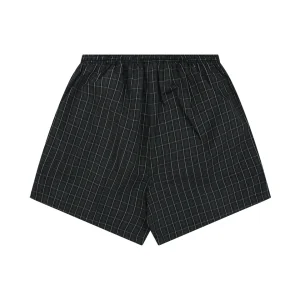 Balenciaga BB Logo Plaid Shorts Back view