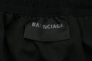 Balenciaga BB Logo Plaid Shorts Brand label