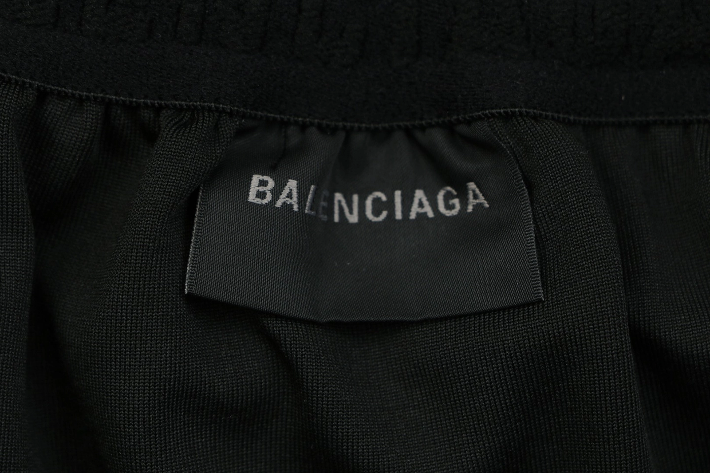 Balenciaga BB Logo Plaid Shorts Brand label