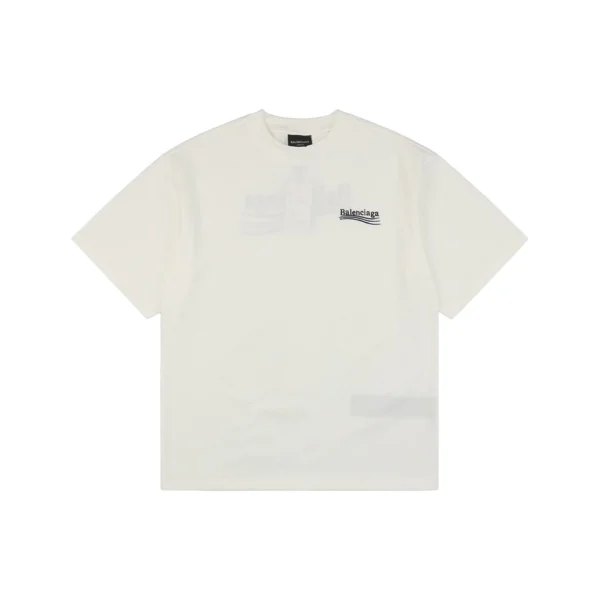 Balenciaga Coca-Cola Logo Embroidery T-Shirt Front view