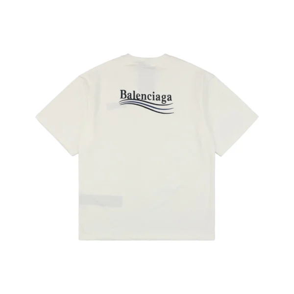 Balenciaga Coca-Cola Logo Embroidery T-Shirt Back view