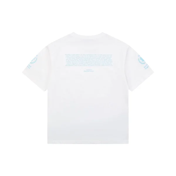 Balenciaga WFP Logo Print T-Shirt Back view