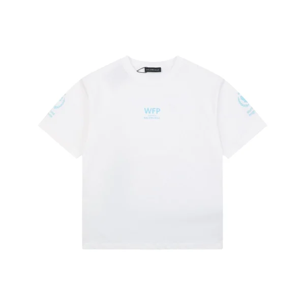 Balenciaga WFP Logo Print T-Shirt Front view
